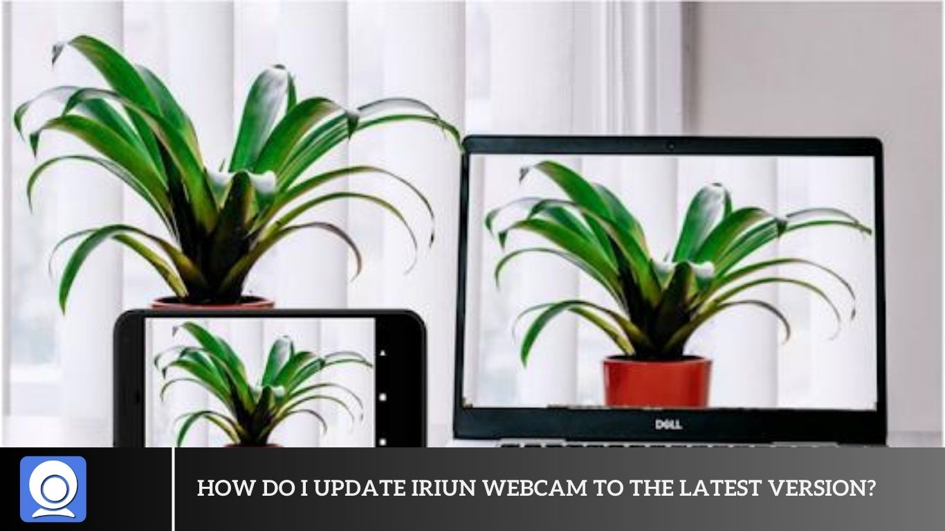 How do I update IRIUN Webcam to the latest version